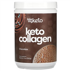 Kiss My Keto, Keto Collagen, шоколад, 12 унций (340 г)