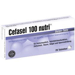 Cefasel (Цефасел) 100 nutri Selen Tabs 20 шт