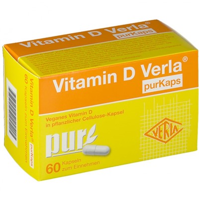 Vitamin (Витамин) D Verla purKaps 60 шт