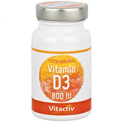 Vitactiv (Витактив) Natural Nutrition Vitamin D3 800 µg 100 шт