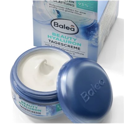 Gesichtscreme Anti Falten Beauty Hyaluron LSF 15, , Балеа дневной крем для лица, 50 мл