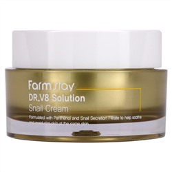 Farmstay, Доктор V8 Solution Snail Cream, 50 мл (1,69 жидк. Унции)