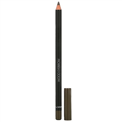 The Saem, Saemmul, деревянный карандаш для бровей, 03 черно-коричневый, 0,06 унции