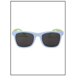 Солнцезащитные очки детские Keluona T1762 C9 Васильковый-Салатовый