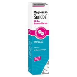 Magnesium-Sandoz (Магнесиум-сандоз) 243 mg Brausetabletten 20 шт