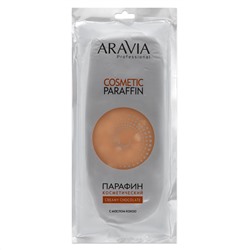 406109 ARAVIA Professional Парафин косметический "Сливочный шоколад" с маслом какао, 500 г./12