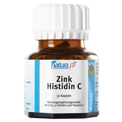 naturafit (натурафит) Zink Histidin C 30 шт