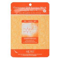 МЖ Essence Маска тканевая для лица Коэнзим MJ Care Coenzyme Q10 Essence Mask 23гр