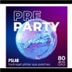 PS Patch Pre party Патчи-глиттер с гиалуроновой кислотой для интенсивного увлажнения "PSLAB",80шт