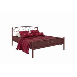 Кровать «Вероника плюс», 1200×2000 мм, металл, цвет коричневый