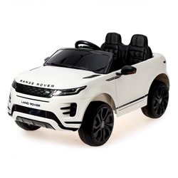 Электромобиль Range Rover Evoque, кожаное сиденье, EVA колеса, цвет белый