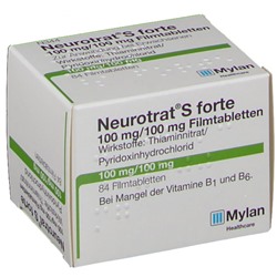 Neurotrat (Нойротрат) S forte Filmtabletten 84 шт