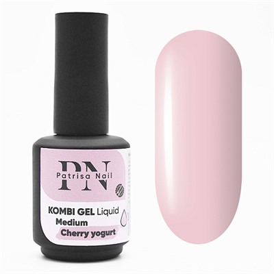 16 мл, Patrisa Nail, Kombi Gel Liquid Medium Cherry yogurt