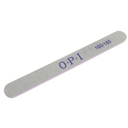 Пилка O.P.I узкая для искусственных ногтей 100/180 грит Серый