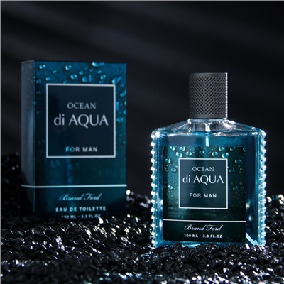 Туалетная вода мужская Ocean di Aqua, 100 мл (по мотивам Acqua Di Gio (G.Armani)