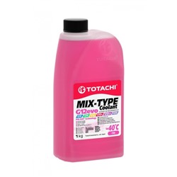 Антифриз Totachi MIX-TYPE COOLANT -40 C, G12evo, розовый, 1 кг