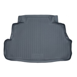 Коврик в багажник NISSAN Almera Classic 2006-2016, сед. (полиуретан, серый)