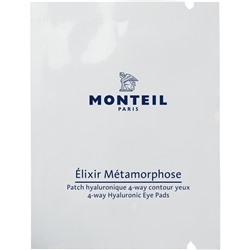 Monteil (Монтейл) Elixir Metamorphose 4-Way Hyaluronic Eye Pads, 6 Stk.