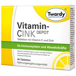Twardy (Тварди) Vitamin Cink Depot 40 шт