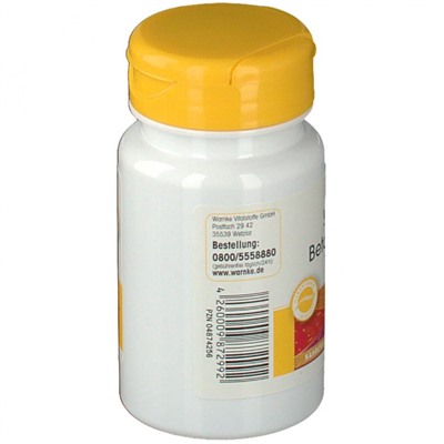 WARNKE (ВЭЙРНК) Beta Carotin 15 mg 100 шт
