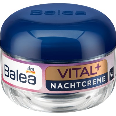 Balea Vital+ Nachtcreme, Балеа Ночной Крем для Лица, 50 мл