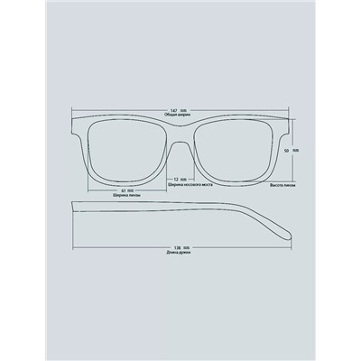 Солнцезащитные очки Graceline SUN G01009 C1 Зеленый линзы поляризационные