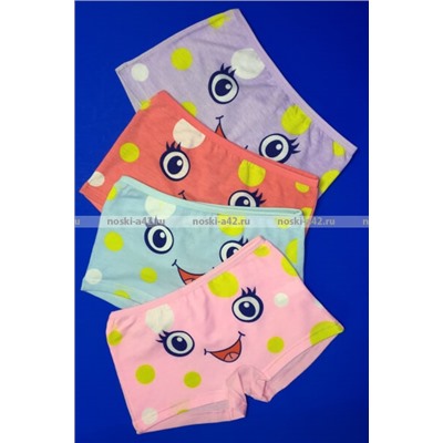 Детские трусы для девочек COOL KID арт. 8480 (8485,9109) шортиками