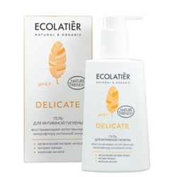 Гель для интимной гигиены Ecolatier Delicate, pH4.7, 250 мл