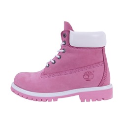 Ботинки Timberland 6 INCH Premium Boot Pink (без меха) арт 135-6