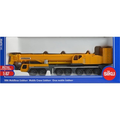 Игрушечная модель автокрана Liebherr, масштаб 1:87