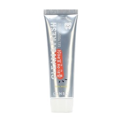 CNS Toothpaste Паста зубная гелевая Total White отбеливающая с фтором, 105г Consly