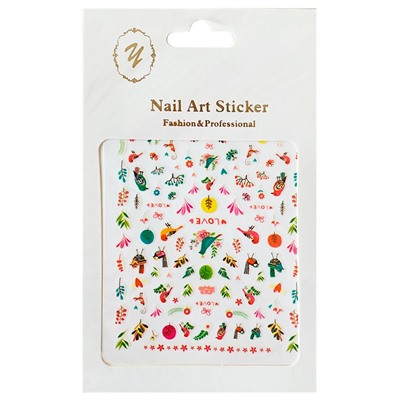 Nail Art Sticker, 2D стикер Z-D0002