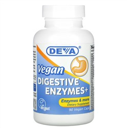 Deva, Веганские пищеварительные ферменты, 90 веганских капсул