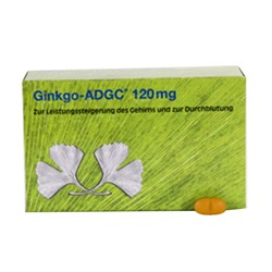 Ginkgo Гинкго-ADGC (Гинкго-адгк) 120 mg 20 шт