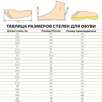 Стельки для обуви, универсальные, с магнитами, массажные, дышащие, р-р RU до 41 (р-р Пр-ля до 42), 26,5 см, пара, цвет прозрачный