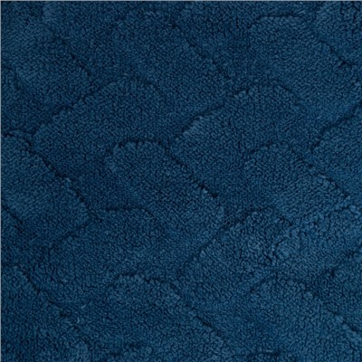 Плед Этель «Ромб» 150х180 см, цвет синий