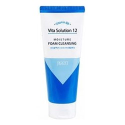 JGT FOAM Пенка для умывания Jigott Vita Solution 12 Moisture Foam Cleansing 180ml