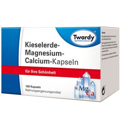 Twardy (Тварди) Kieselerde Magnesium Calcium 160 шт