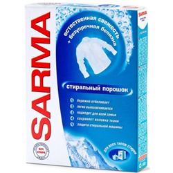 Стиральный порошок универсальный Sarma (Сарма) Горная свежесть, 400 г