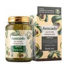 ФМС AMPOULE Сыворотка многофункциональная с экстратом авокадо Farm stay Avocado All-In-One Intensive Moist Ampoule, 250ml
