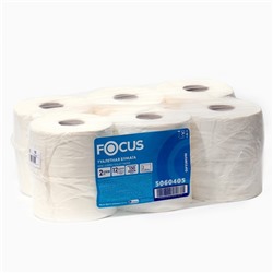 Туалетная бумага для диспенсеров Focus, 2 слоя, 150 м