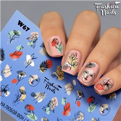 Fashion Nails, Слайдер-дизайн W67