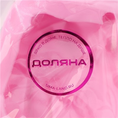 Молд Доляна «Зайчик», силикон, 9,5×8,2×4 см, цвет розовый