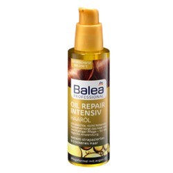 Balea Professional Haaröl Oil Repair Intensiv, 100 ml, Балеа Масло для сухих поврежденных волос с аргановым маслом + термозащита, 100 мл