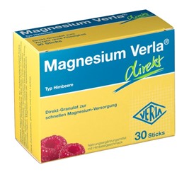 Magnesium (Магнесиум) Verla Direkt Himbeere 30 шт