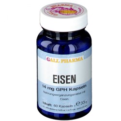GALL PHARMA Eisen 14 mg GPH Капсулы, 60 шт