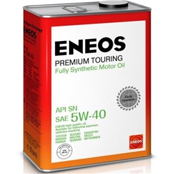 Масло моторное ENEOS Premium Touring 5W-40, синтетическое, 4 л