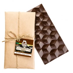 Шоколад темный в плитке крафт-бумага 80 г