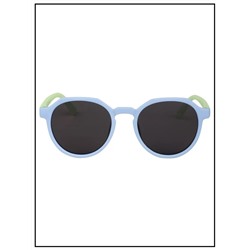 Солнцезащитные очки детские Keluona CT11031 C5 Васильковый-Салатовый