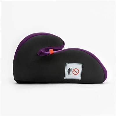 Бустер автомобильный детский AmaroBaby Enjoy, группа 3 (22-36 кг), цвет фиолетовый/чёрный